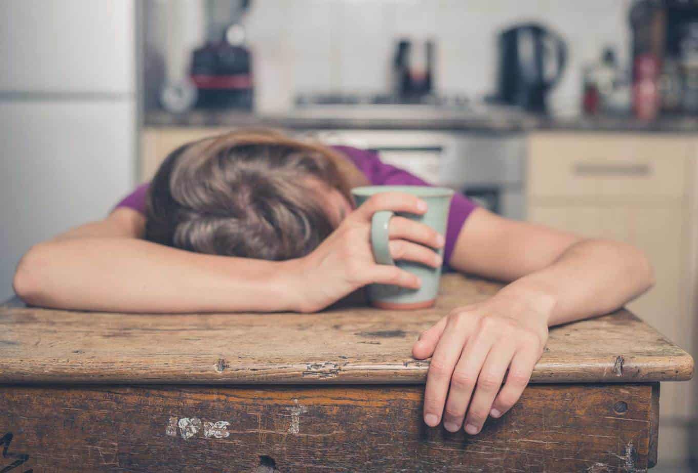 sleeping woman