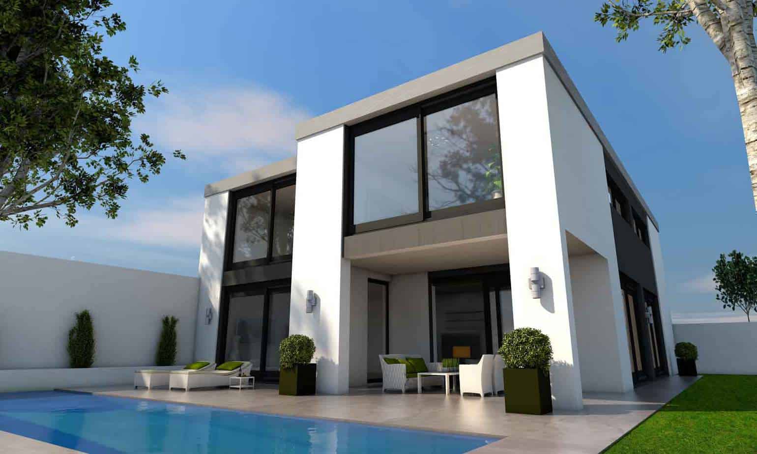 modern home