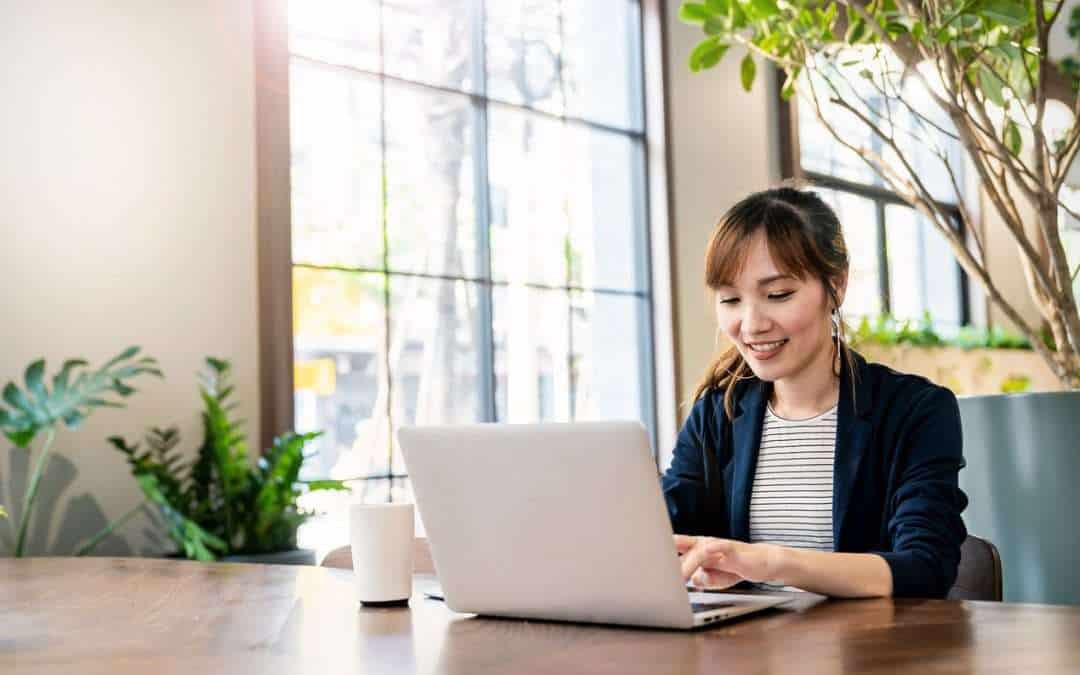 Portrait smile virtual paralegal