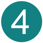 icon of the number 4