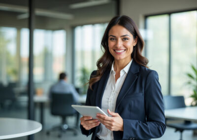 Person writing the pros and cons of outsourcing vs in-house hiring.