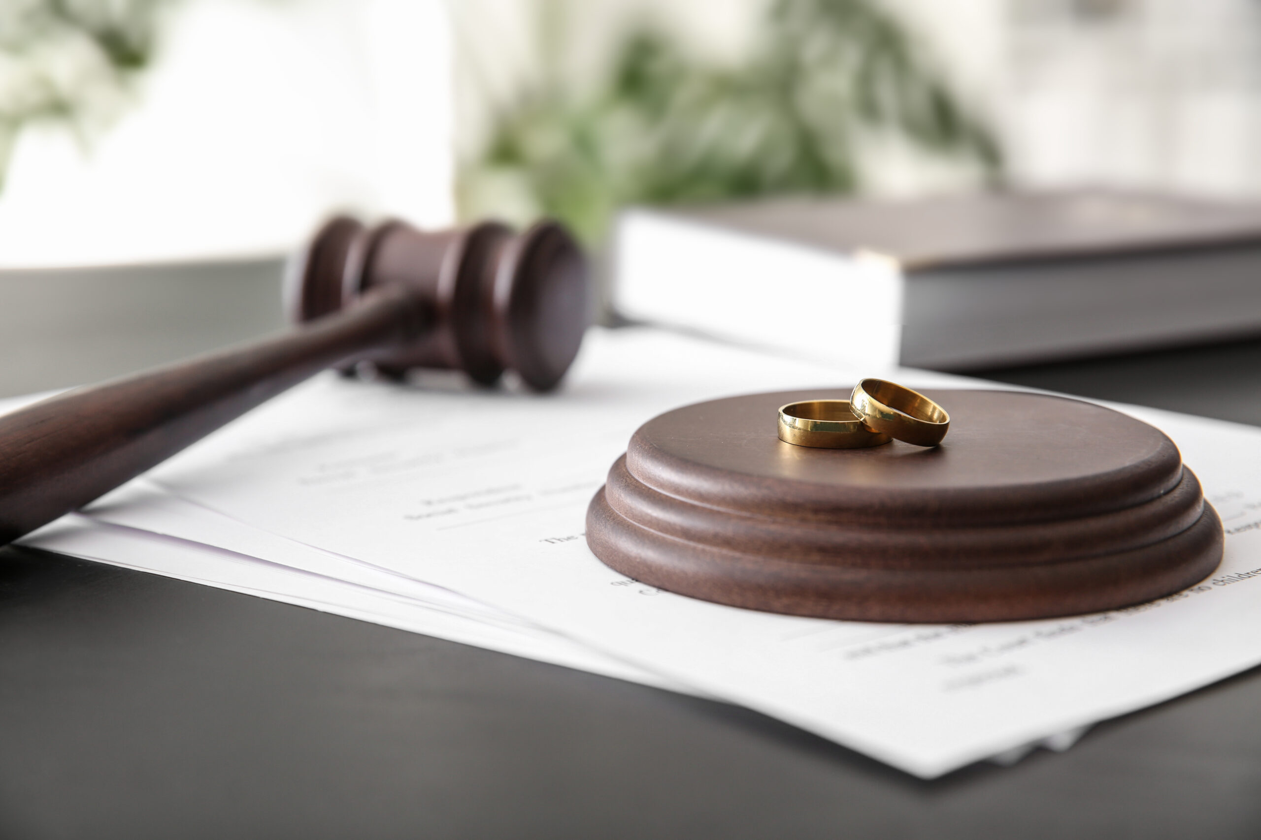 Family Law attorneys prepare divorce documents
